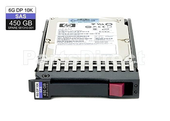 EG0450FCSPK HPE HDD SAS 450GB 6G 10K 2.5